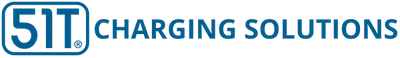 Blue horizontal logo with text '51T CHARGING SOLUTIONS' for charging products