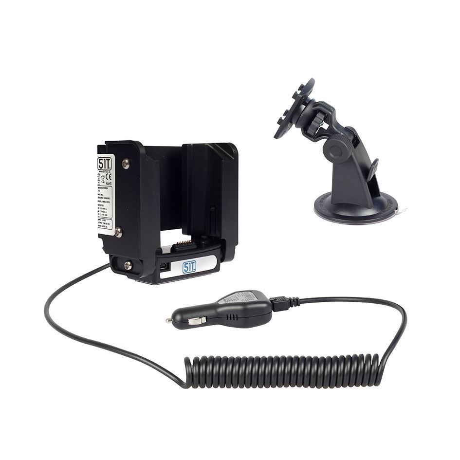 CN50 / CN51 Charging Cradle - Cig Plug, Curly Cable and Standard Mount Bundle