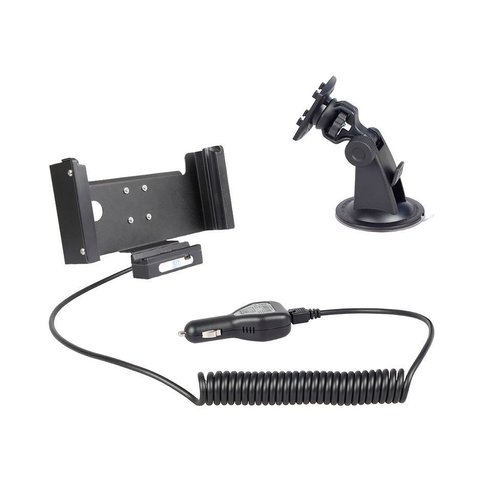Active Tab 1 Charging Cradle - Cig Plug, Curly Cable and Standard Mount Bundle