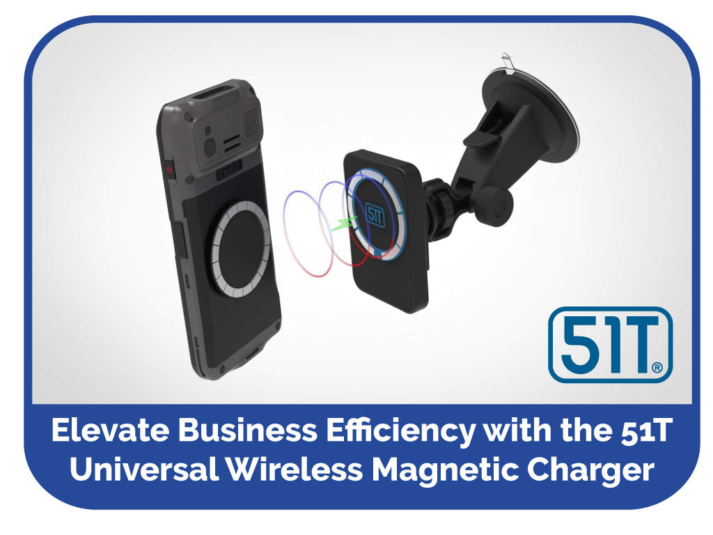 Elevate Business Efficiency with the 51T Universal Wireless Magnetic Charger