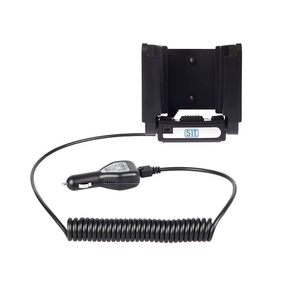 CN50 / CN51 Charging Cradle - Cig Plug and Curly Cable Bundle