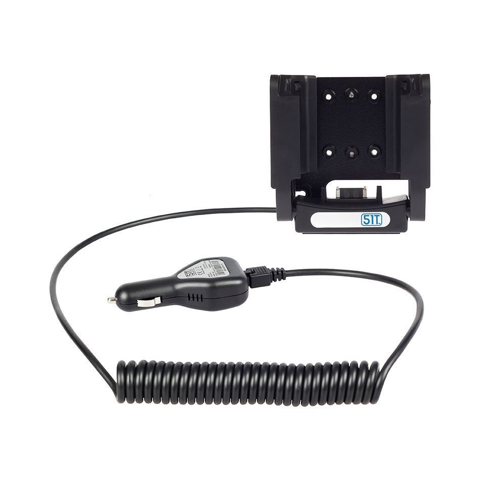 CN70 / CN70E Charging Cradle - Cig Plug and Curly Cable Bundle